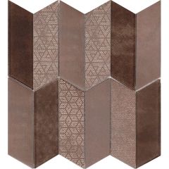 Rhomboid Chocolate 29,8X29,8 -  mozaika ,  barva