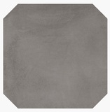 Octogono Colton Grafito 20x20 - hladký dlažba i obklad mat, šedá barva